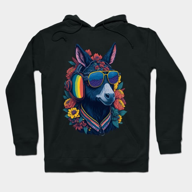 donkey Hoodie by vaporgraphic